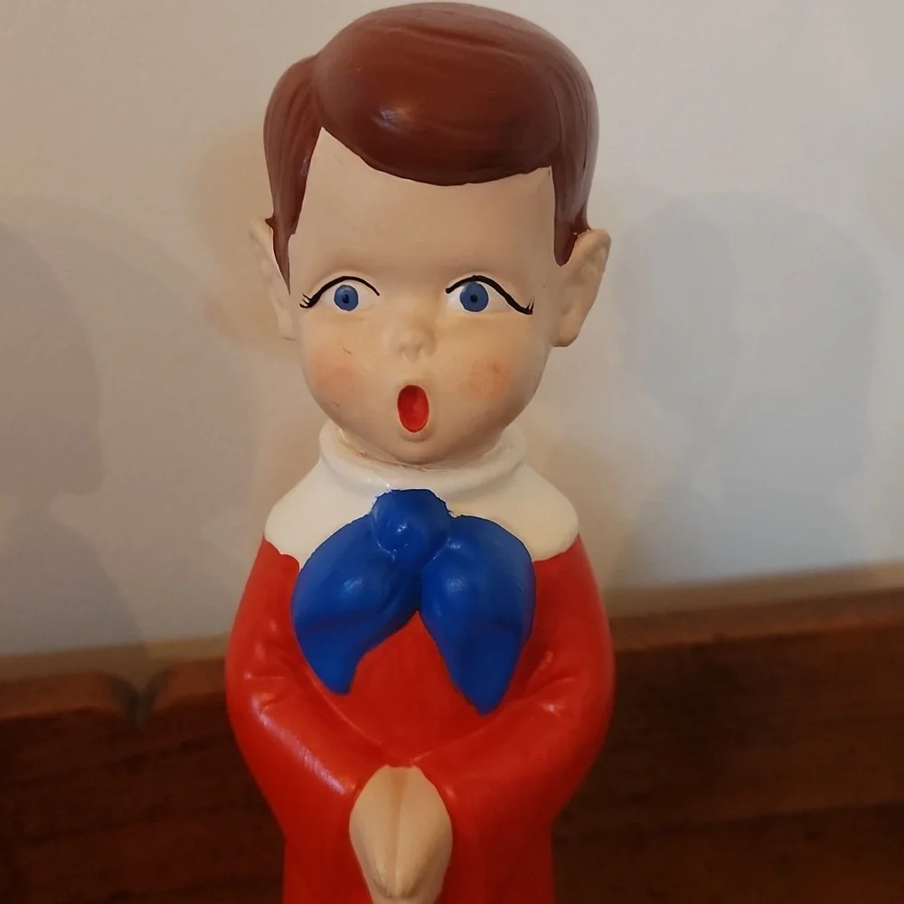 Vintage Holiday Ceramic Choir Carolers
